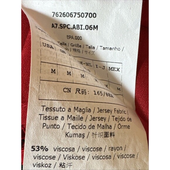 NWT Sportmax Code  Bosforo Size M Red Lace Dress New - Picture 12 of 14